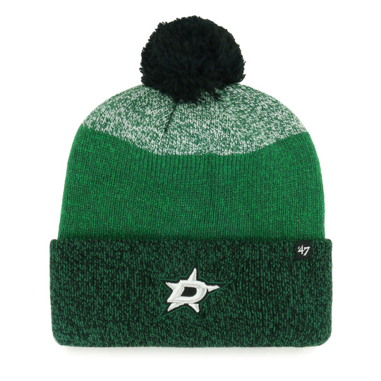 DALLAS STARS DARK FREEZE 47 CUFF KNIT - FRONT VIEW