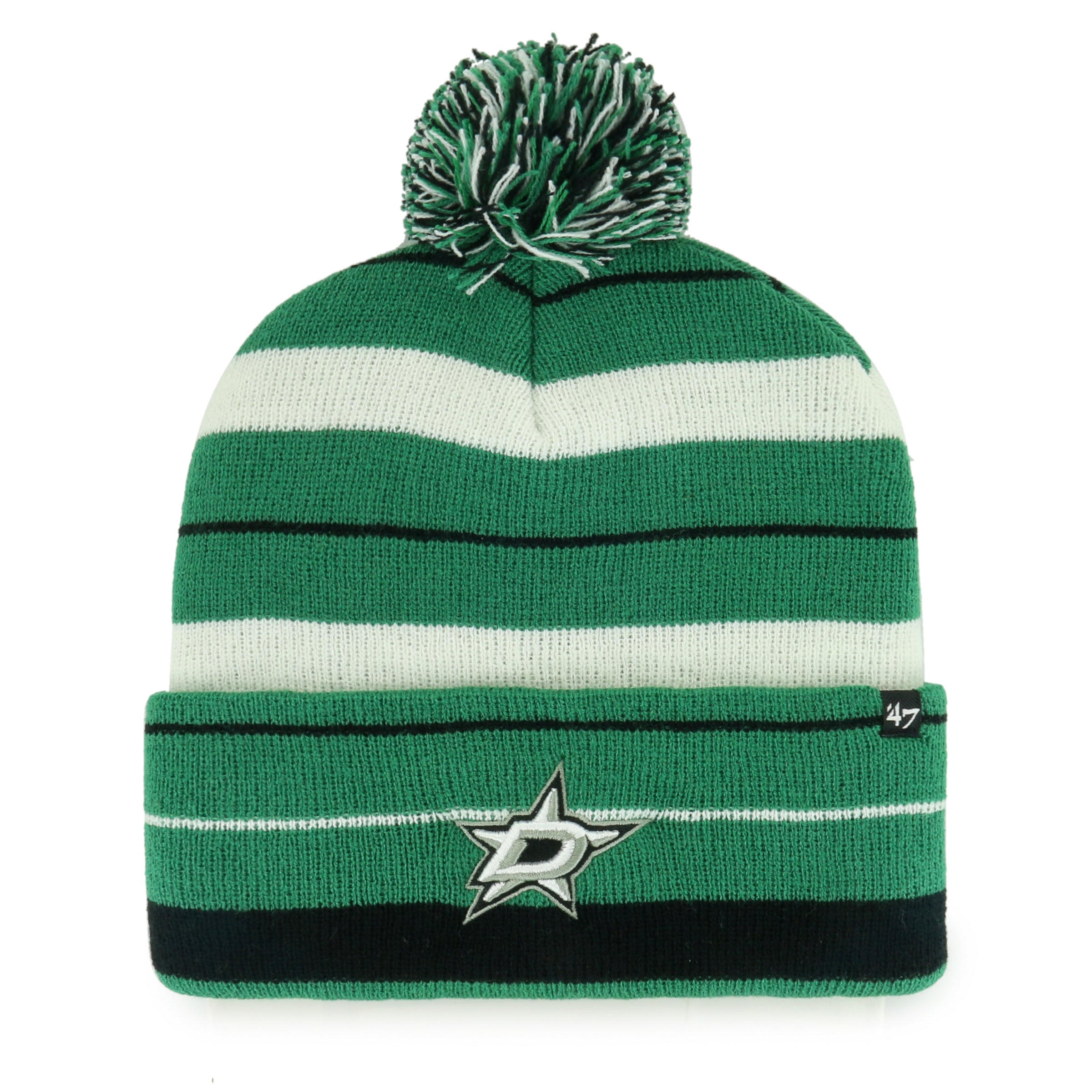 DALLAS STARS POWER LINE 47 CUFF KNIT - FRONT VIEW