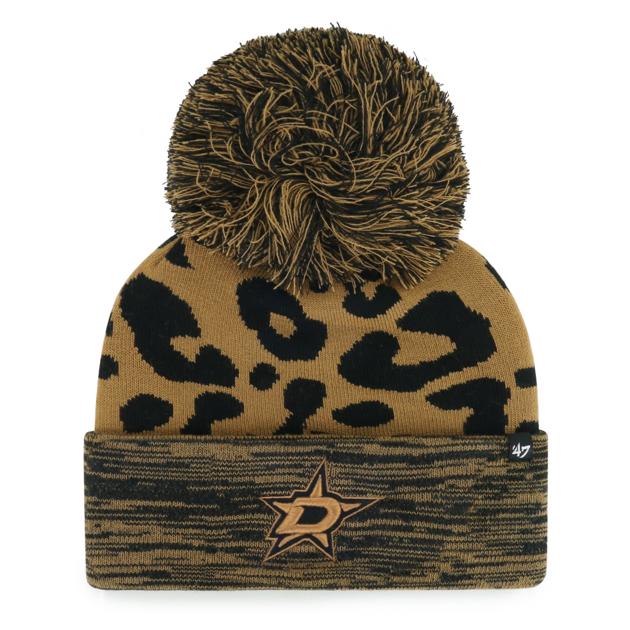 DALLAS STARS ROSETTE 47 CUFF KNIT - FRONT VIEW