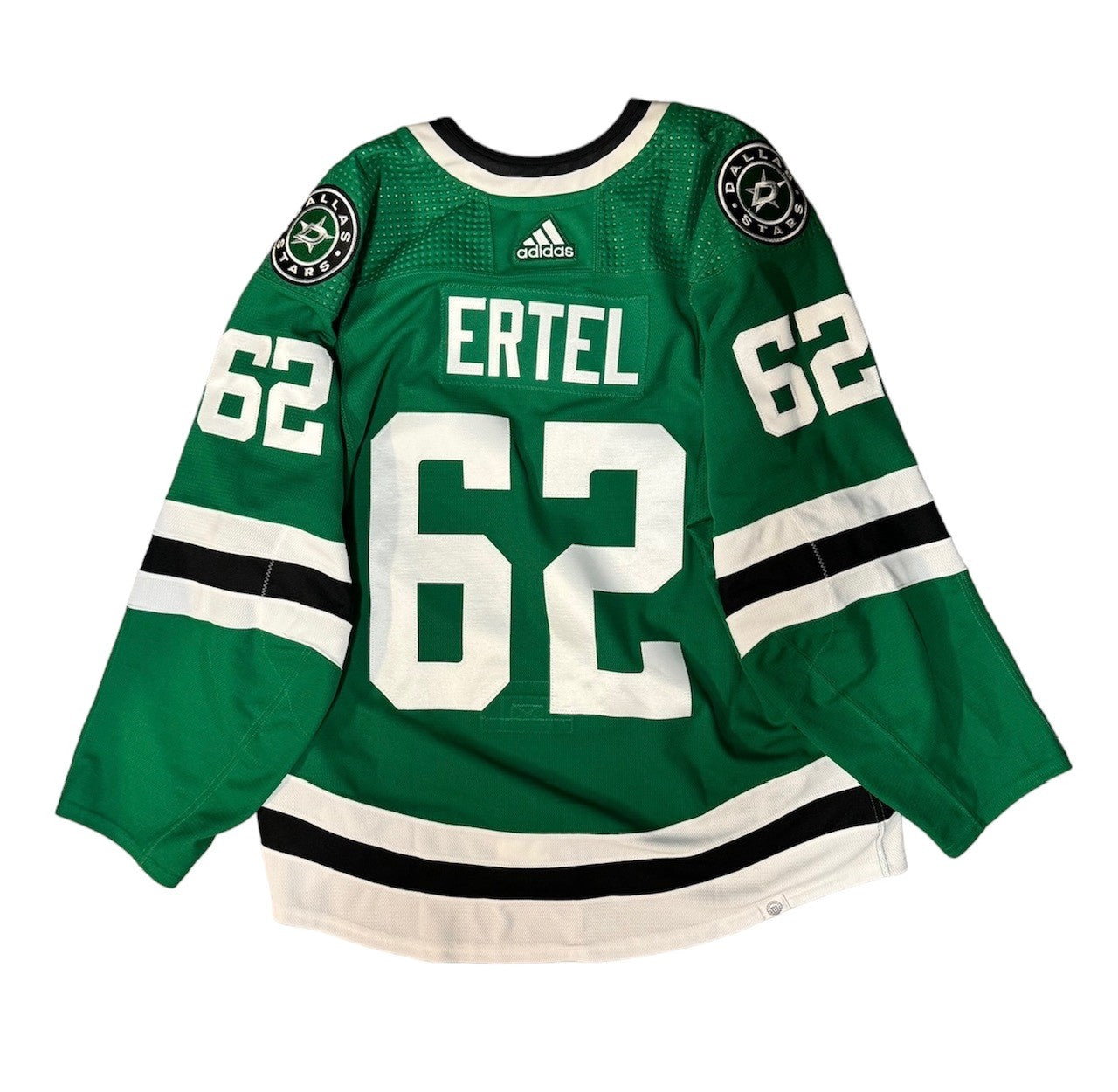 PHOTO OF ERTEL HOME JERSEY