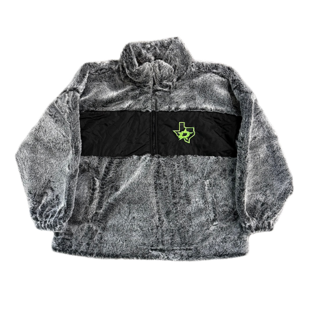 Photo of Dallas Stars  G-III by CARL BANKS WOMEN'S HALF ZIP JACKET - Front View