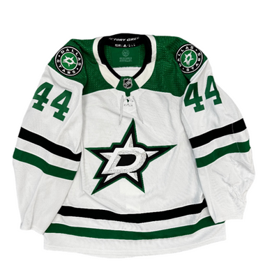Photo of Dallas Stars Game Worn #44 Hanley Away Jersey - Front View