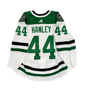 Photo of Dallas Stars Game Worn #44 Hanley Away Jersey - Back View