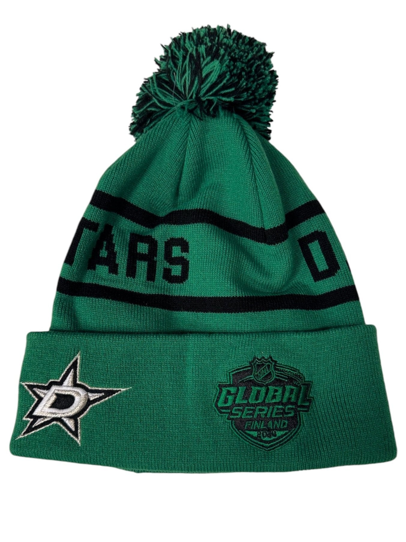 DALLAS STARS STARTER GLOBAL SERIES BLIZZARD KNIT - left side view 