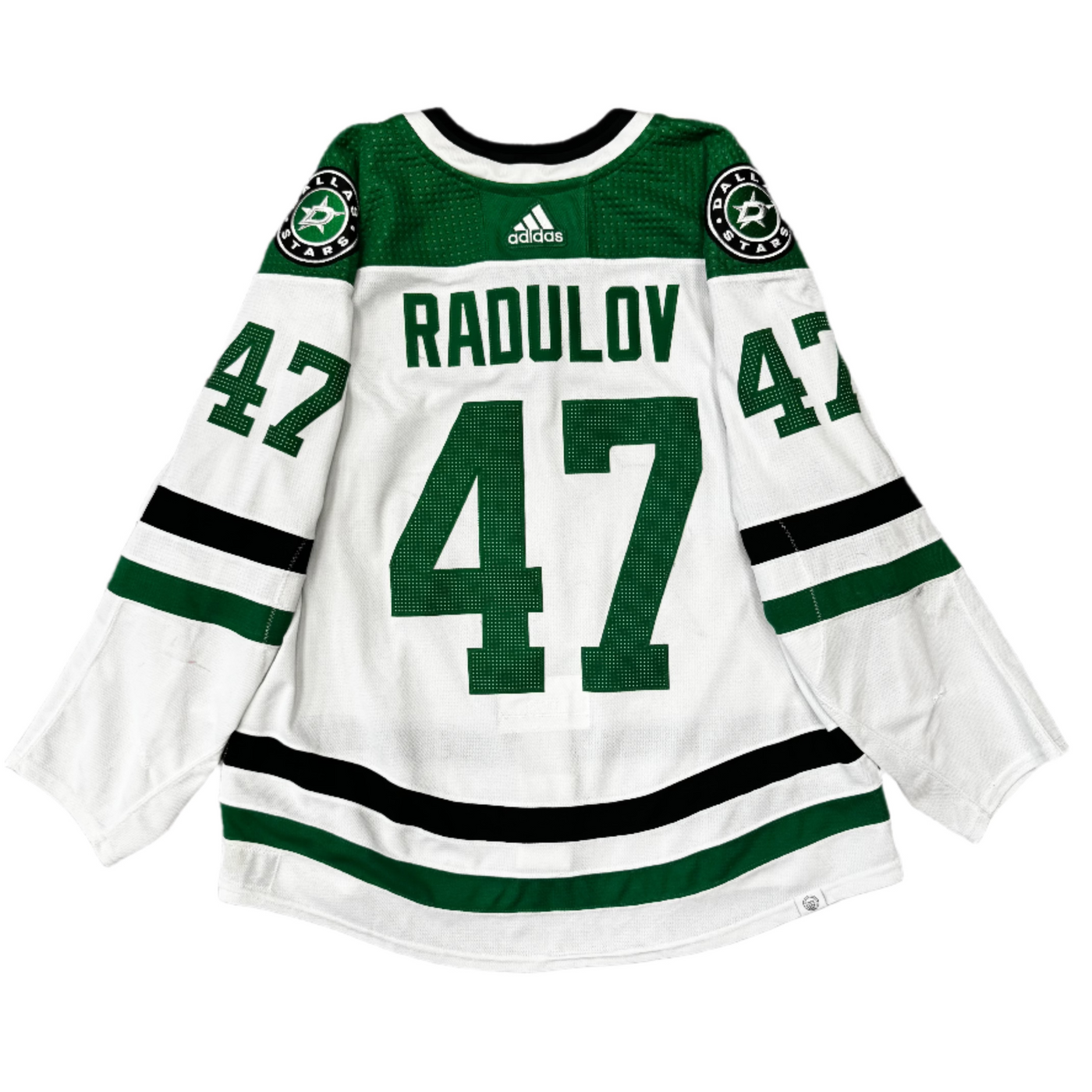 Photo of Dallas Stars Game Worn Away Alexander Radulov Jersey - Back View