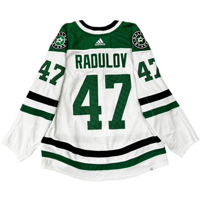 Photo of Dallas Stars Game Worn Away Alexander Radulov Jersey - Back View