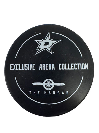 DALLAS STARS MUSTANG GLOBAL SERIES FINLAND MATCH UP PUCK - 11/2/24 - BACK VIEW 