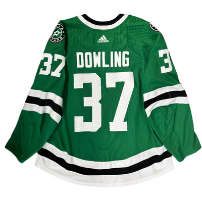 Photo of Dallas Stars Dowling Home Jersey - Back View
