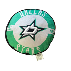 Dallas Stars Northwest Travel Cloud Pillow - White Side