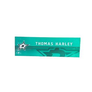 Photo of Dallas Stars Thomas Harley Media Nameplate