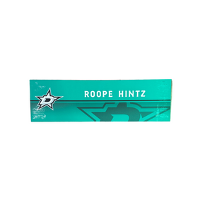 Photo of Dallas Stars Roope Hintz Media Nameplate