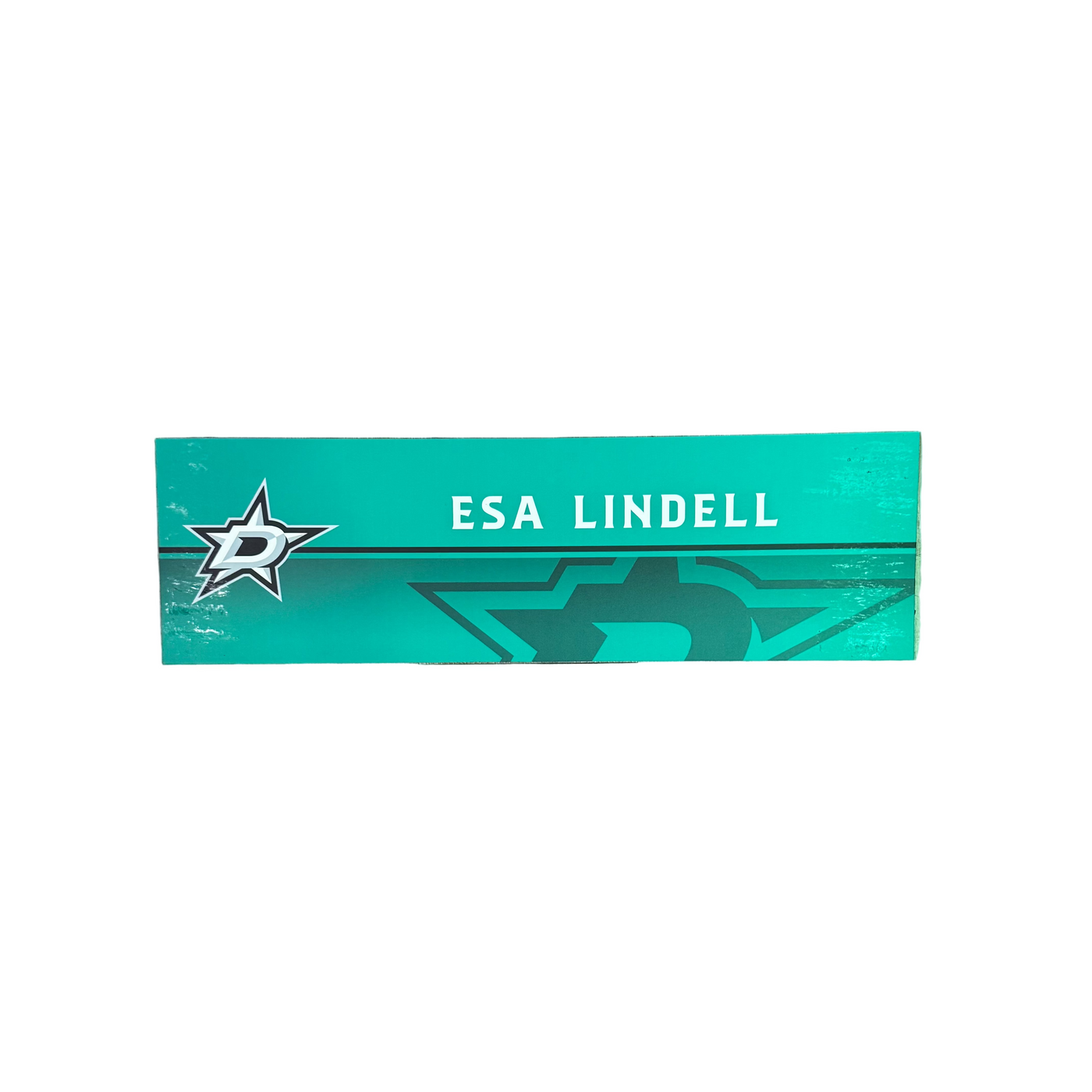 Photo of Dallas Stars Esa Lindell Media Nameplate