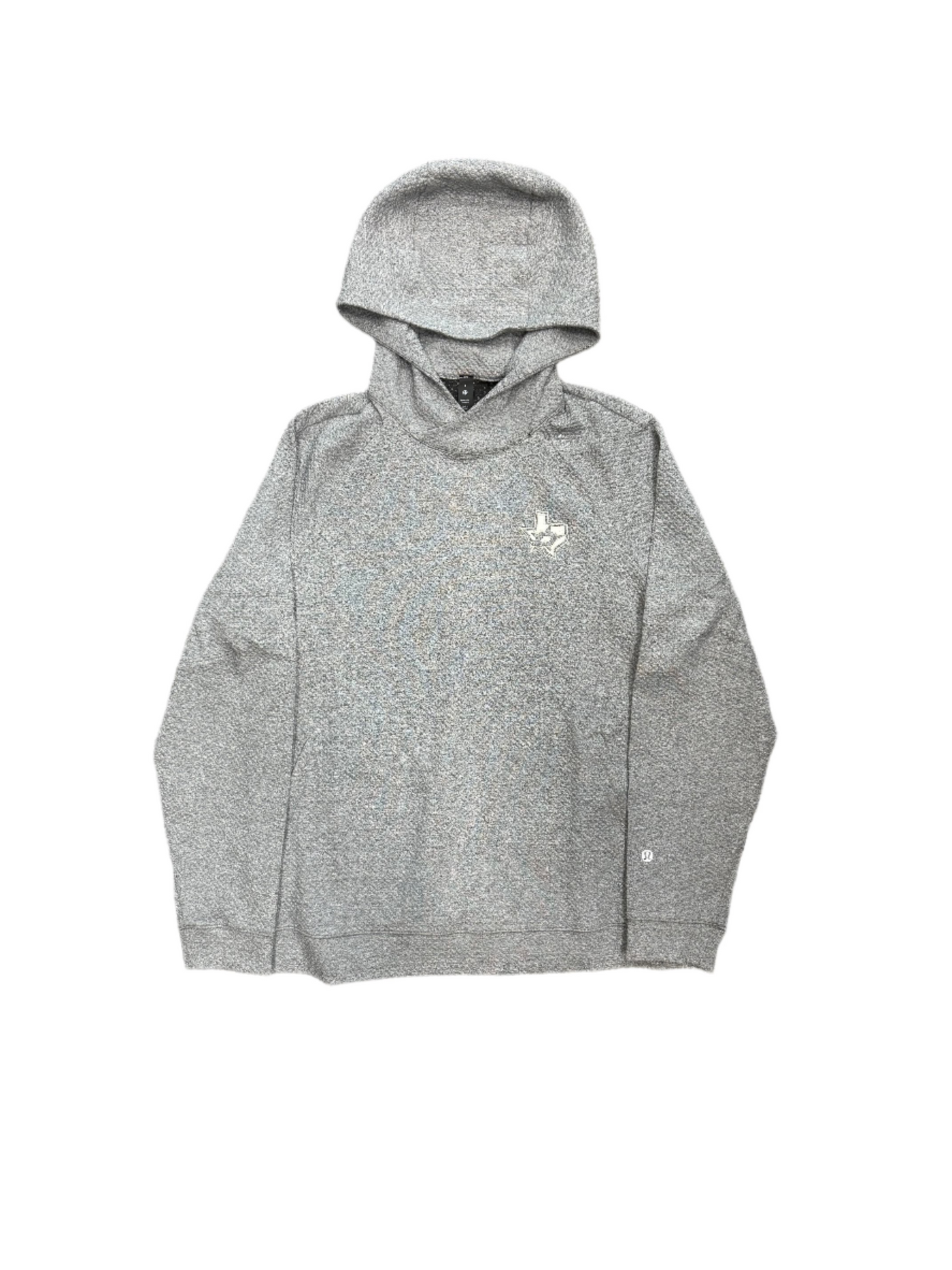 Photo of Lululemon Textured Double-Knit Cotton Hoodie in Grey