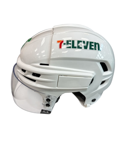 Photo of Dallas Stars #55 Away Game Worn Helmet - Left Side View