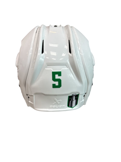Photo of Dallas Stars #5 Away Game Worn Helmet - Back View