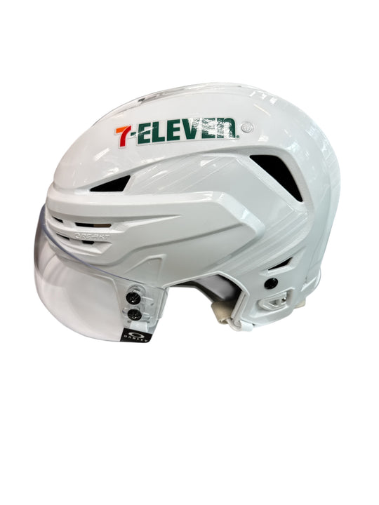 Photo of Dallas Stars #5 Away Game Worn Helmet - Left Side View