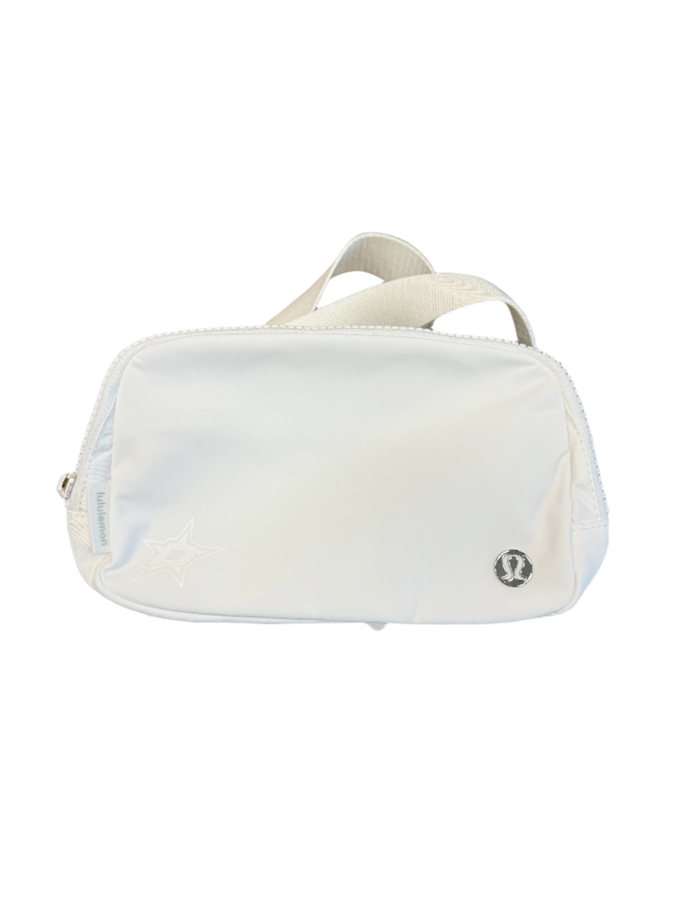 Photo of Dallas Stars Lululemon belt bag in white