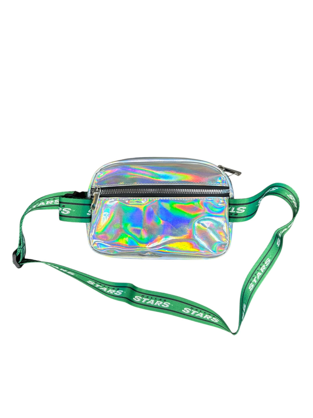 Photo of Dallas Stars Metallic team logo crossbody bag - Back view