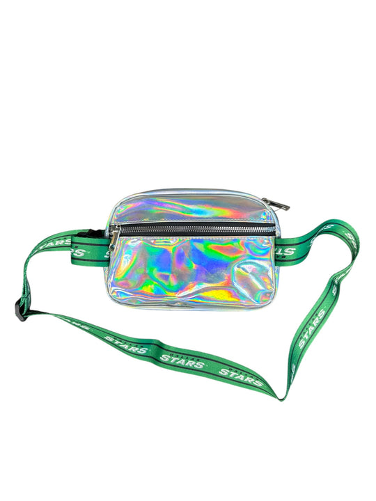Photo of Dallas Stars Metallic team logo crossbody bag - Back view
