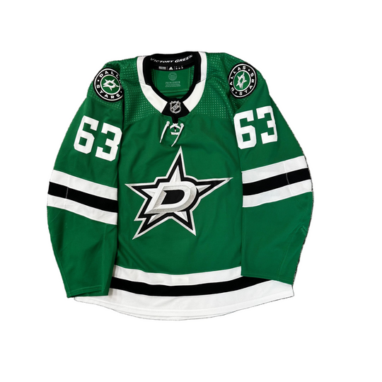 Photo of #63 Dadonov Game Worn Home Jersey - Front View 