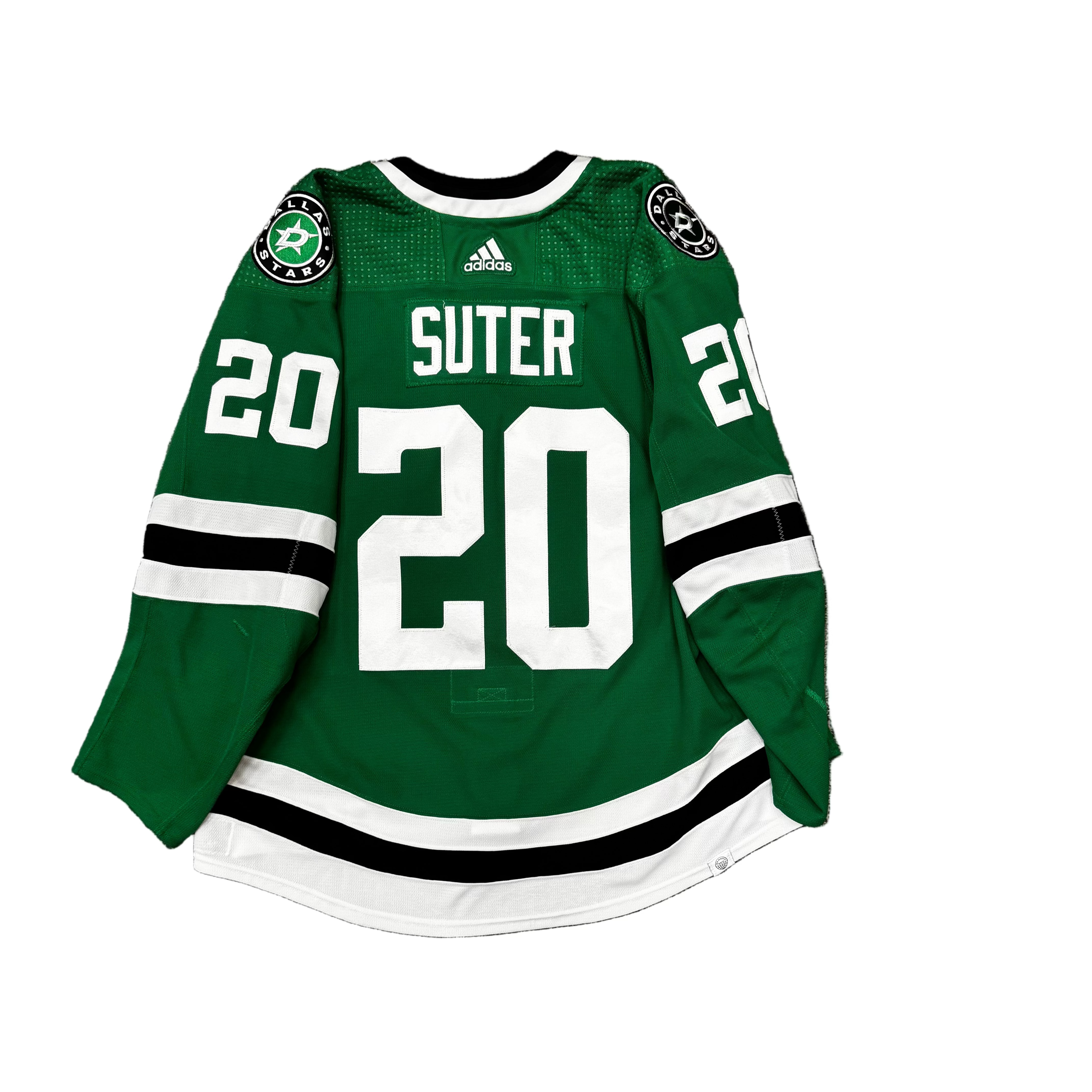 Photo of #20 Suter Game Worn Home Jersey - Back View 