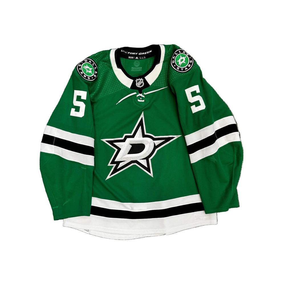 Photo of #5 Lundkvist Game Worn Home Jersey - Front View 