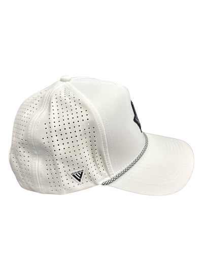 Photo of Dallas Stars Levelwear Gordon Hat in White - Side View 