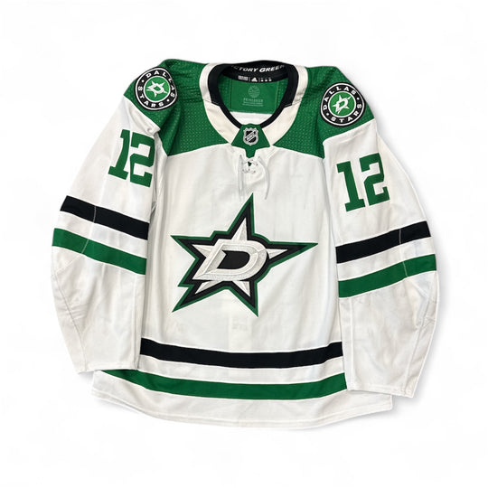 Photo of Dallas Stars Away Set 1 Radek Faksa Game Worn Jersey - Front View