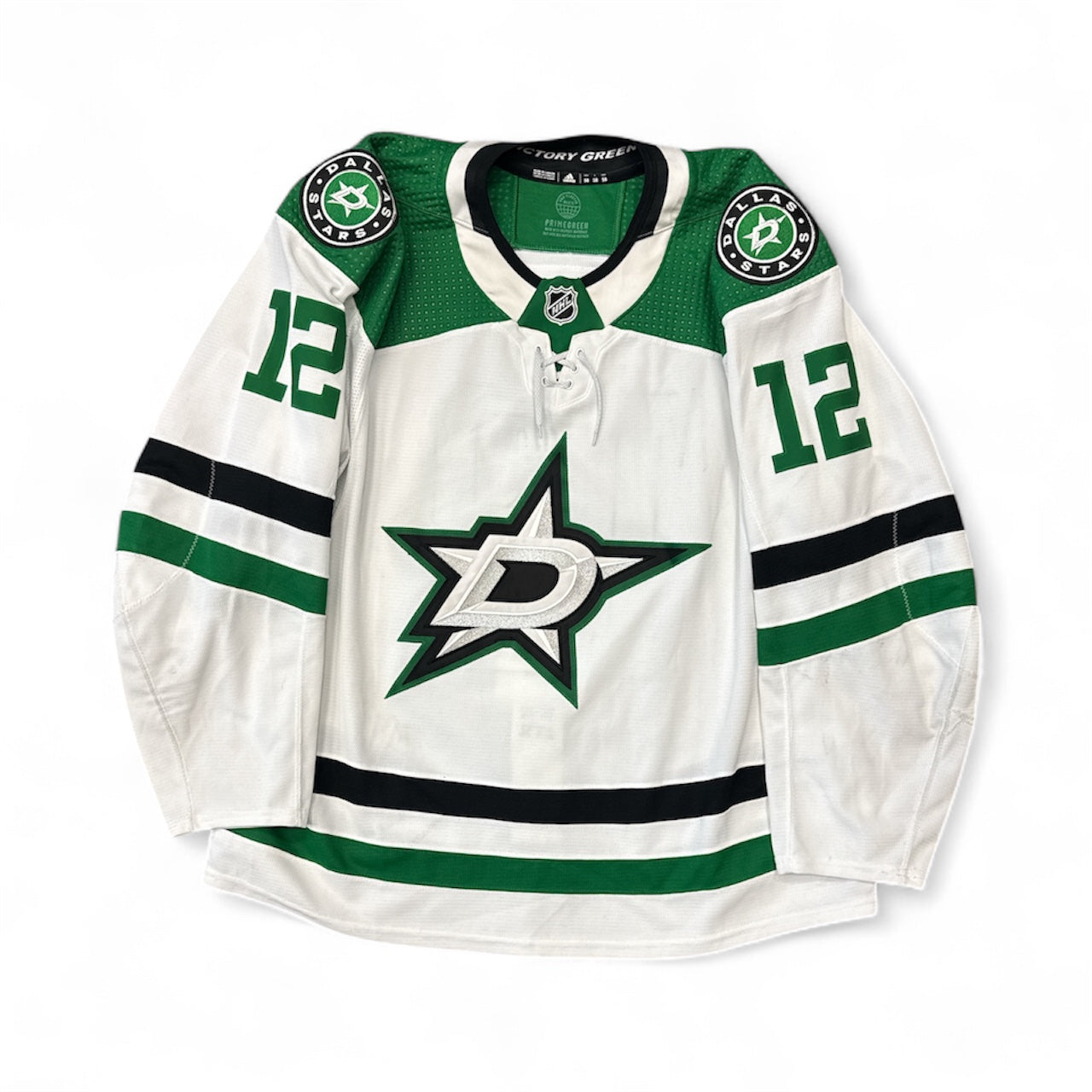 Photo of Dallas Stars Away Set 1 Radek Faksa Game Worn Jersey - Front View