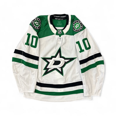 Photo of Dallas Stars Away Set 1 Ty Dellandrea Game Worn Jersey - Front View