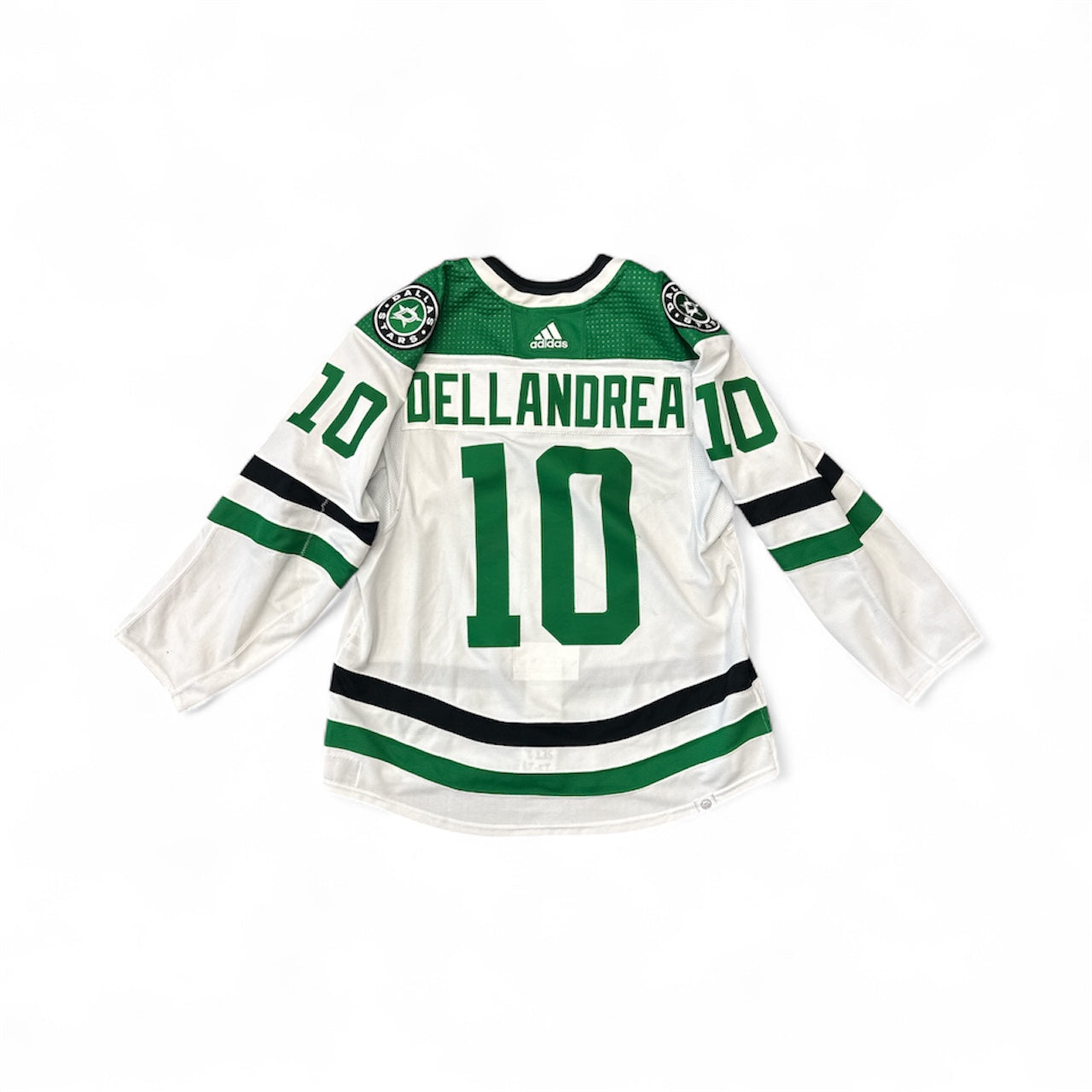 Photo of Dallas Stars Away Set 1 Ty Dellandrea Game Worn Jersey - Back View