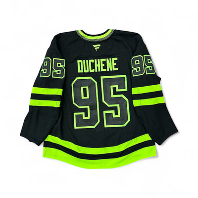 Photo of Dallas Stars Matt Duchene Game Worn Blackout Jersey - Back View