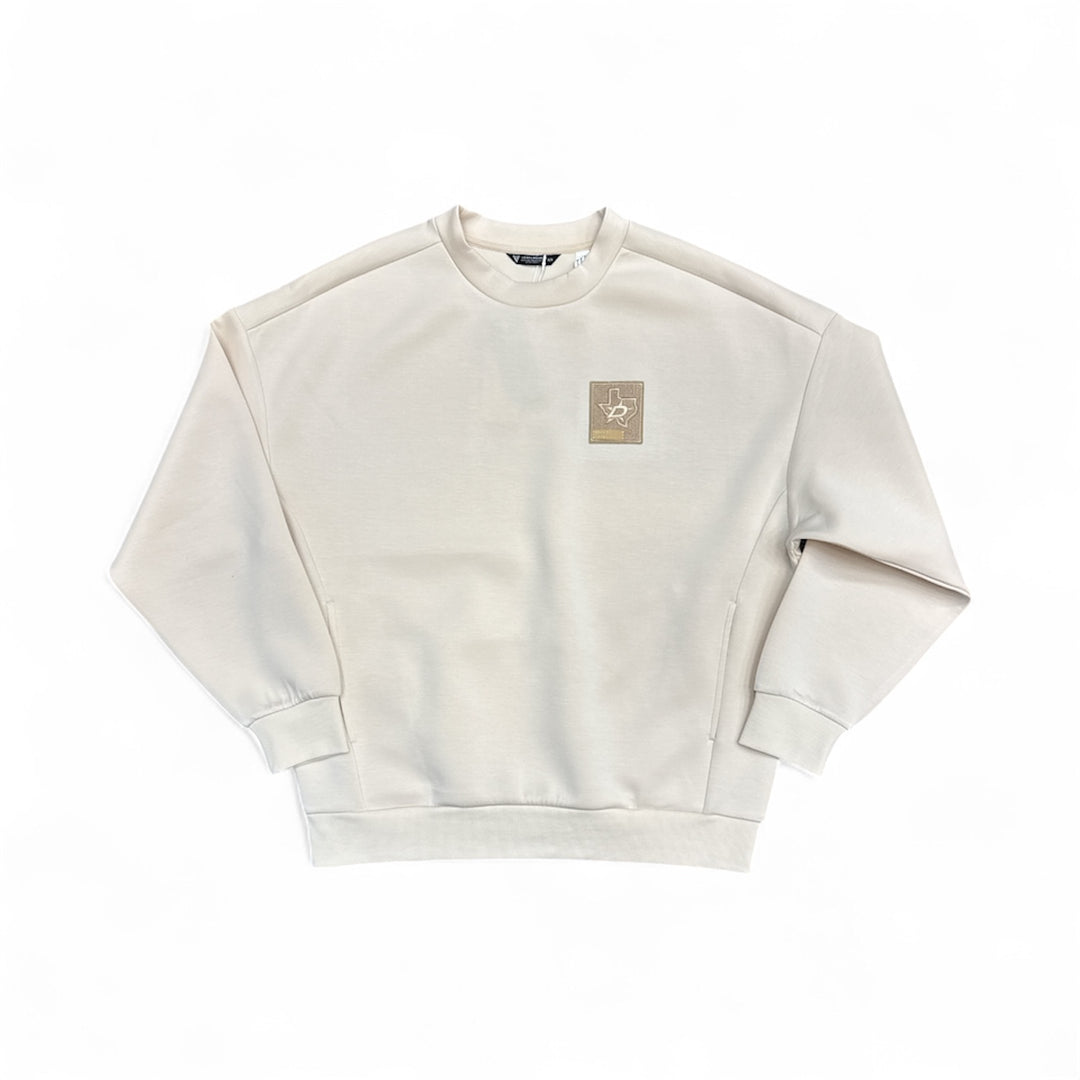 Photo of Dallas Stars Levelwear Luxe Crew in Sand - Front View