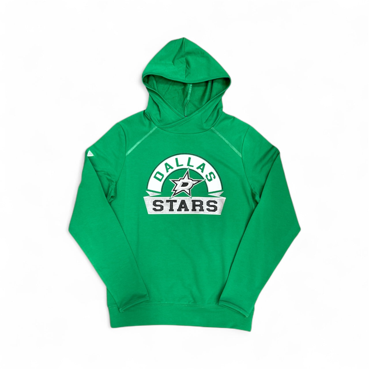 Photo of Dallas Stars Levelwear Mandate Hoody in Green - Front View