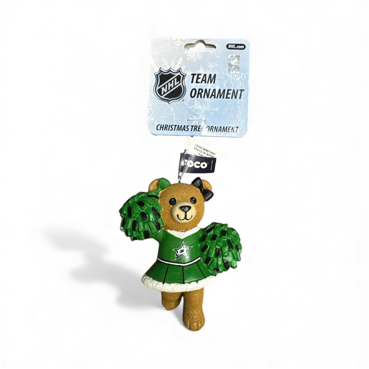 Photo of Dallas Stars FOCO Cheerleader Team Ornament