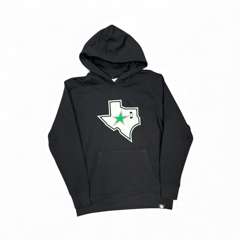 DALLAS STARS SPORTIQE '99 3RD DRAKE TX LOGO HOODIE BLACK – Hangar