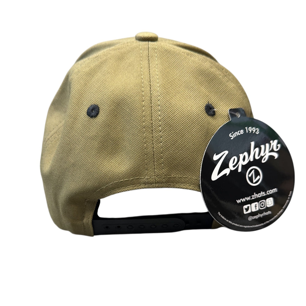 Cap with Zephyr tag logo on a white background