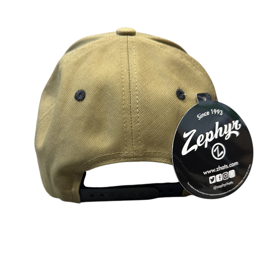 Cap with Zephyr tag logo on a white background