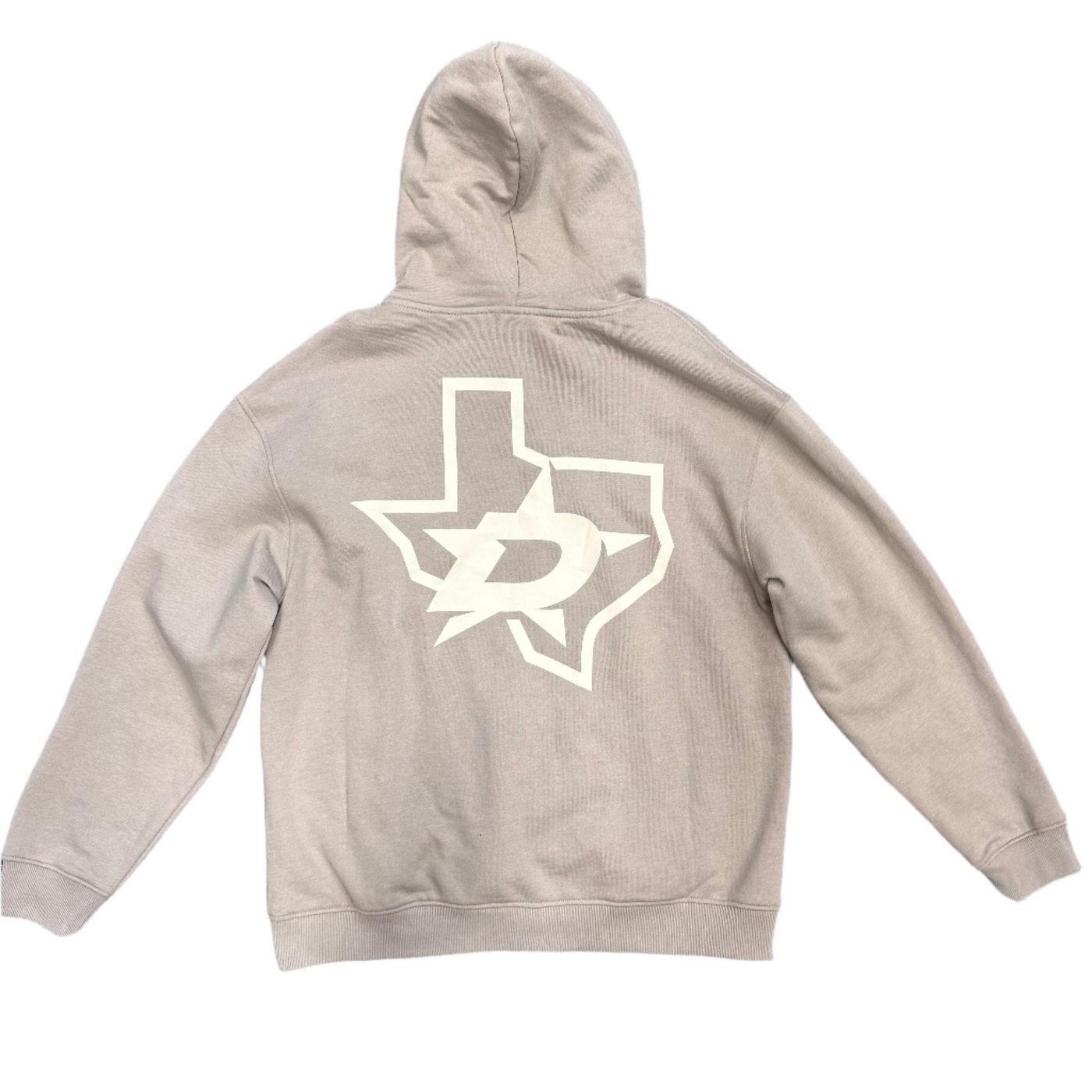 PHOTO OF DALLAS STARS WILD COLLECTIVE FLEECE HOODIE - BACK VIEW