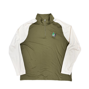 PHOTO OF DALLAS STARS ANTIGUA DAUNTLESS QUARTER ZIP