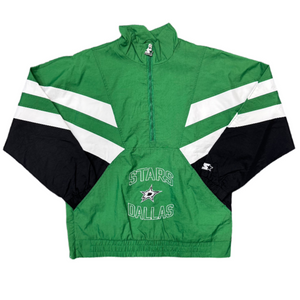 Photo of Dallas Stars Starter Women's Half Zip Jacket - Front View