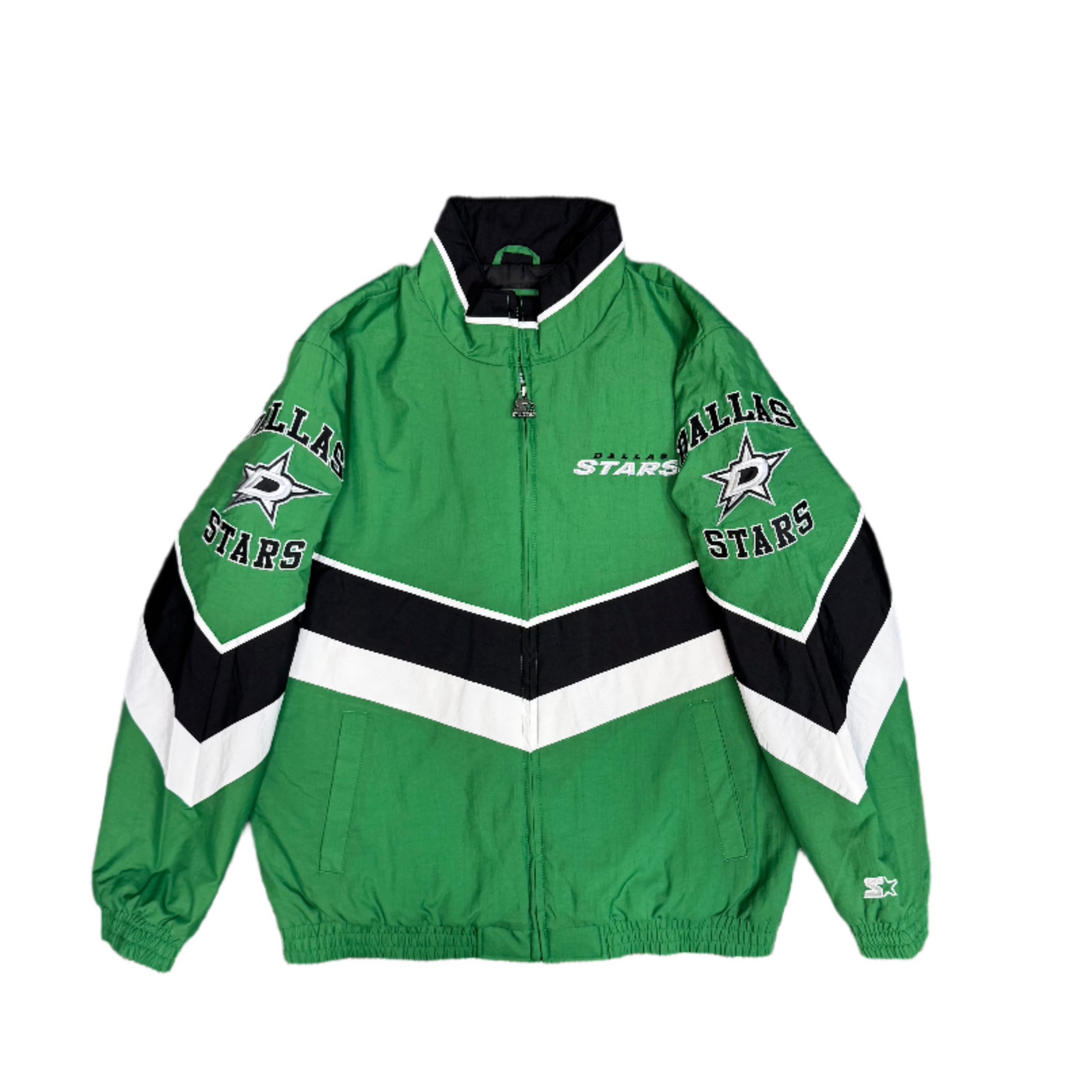 Photo of Dallas Stars Starter Captain Full Zip Jacket - Front View