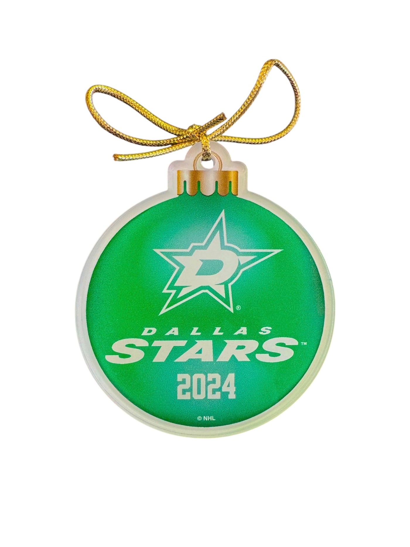 Photo of Dallas Stars WinCraft Acrylic Ornament - Front View