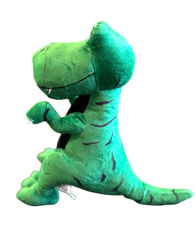 PHOTO OF DALLAS STARS PLUSH DINOSAUR - SIDE VIEW