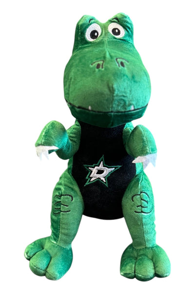 PHOTO OF DALLAS STARS PLUSH DINOSAUR - FRONT VIEW