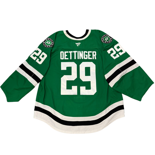 Game Worn Dallas Stars Home hockey jersey with number 29 and name &