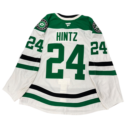 Game Worn Dallas Stars Away hockey jersey with number 24 and name &