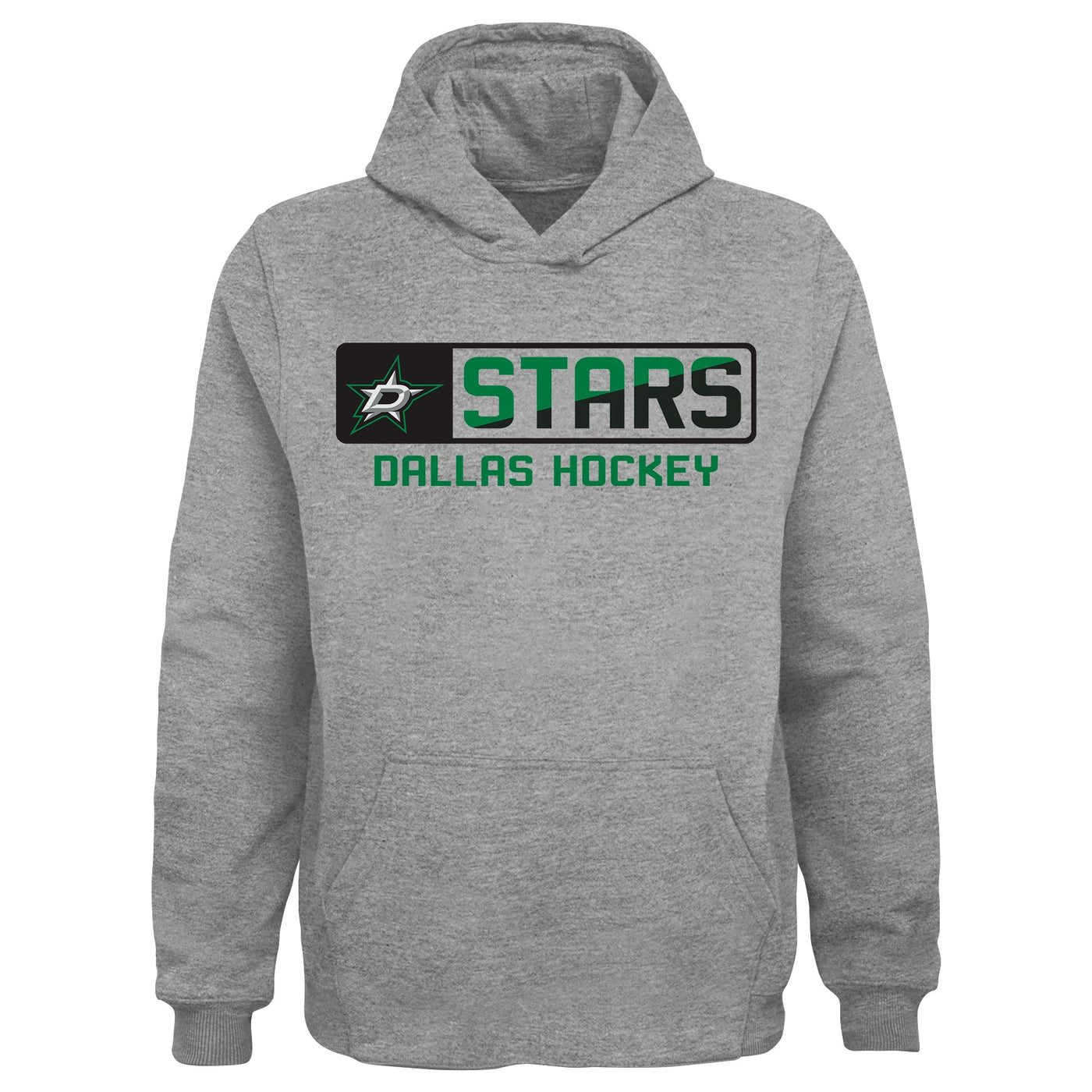 DALLAS STARS KIDS OUTERSTUFF FACEOFF HOODY - FRONT VIEW