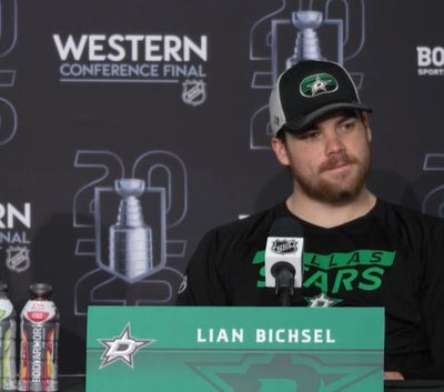 Photo of Lian Bichsel at media interview