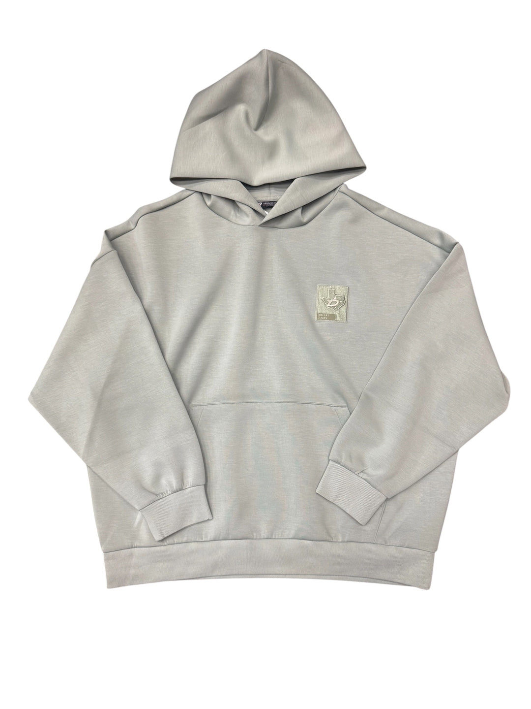 DALLAS STARS LUX HOODIE ICEBERG GREEN - FRONT VIEW